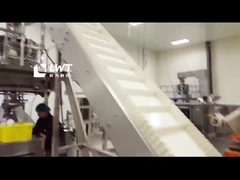 स्वचालित बीन्स बैग उत्पादन लाइन मक्का थर्मोफॉर्मिंग वैक्यूम पैकिंग मशीन