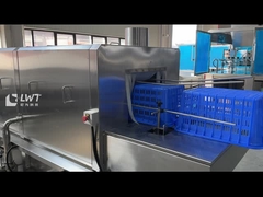 टर्नओवर क्रेट वाशिंग मशीन पैलेट स्प्रे क्लीनिंग मशीन