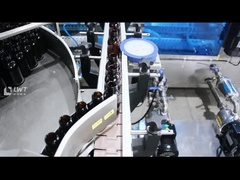 SUS304 6000BPH 30ml सिरप भरने की उत्पादन लाइनें तरल भरने की मशीन CE