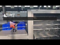 उच्च स्प्रे वाशिंग सफाई मशीन के लिए प्लास्टिक टर्नओवर बास्केट ट्रे अंडे ट्रे क्रेट वाशर सुरंग