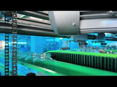 क्लैंपिंग प्रकार की बोतल वाशर ऑटोमैटिक हाई स्पीड बोतल वाशिंग मशीन